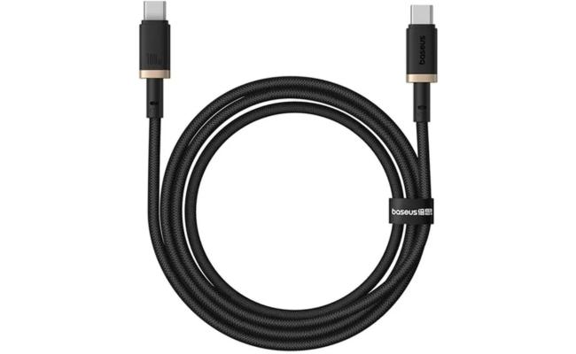 Baseus Dura Series Fast Charging Cable Type-C to Type-C 100W 1M - Black